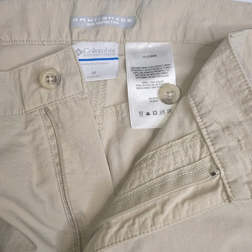 COLUMBIA PFG Omni Shade‎ Medium Beige Golf Lightweight Pants 32 X 30 -1254